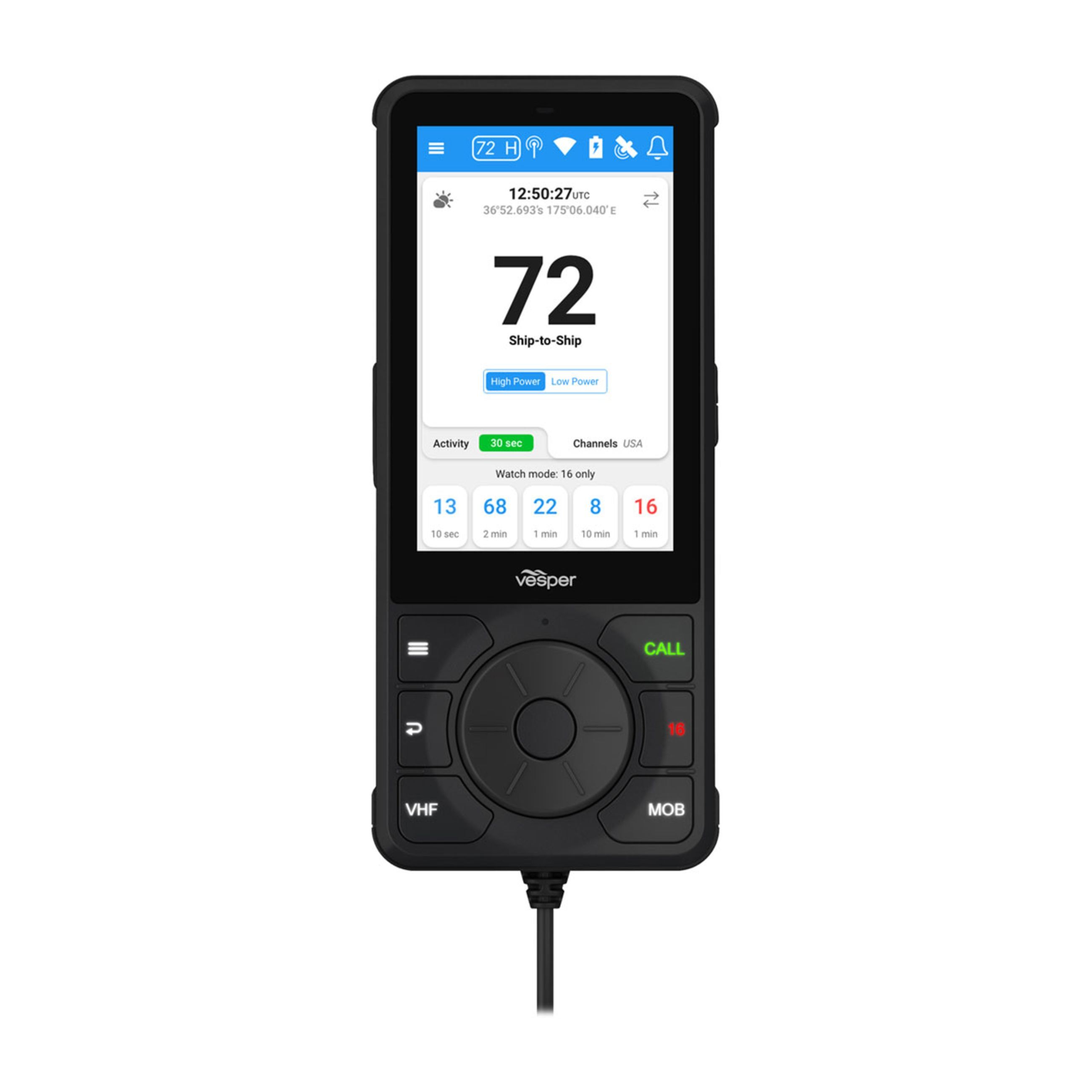 Cortex H1 And H1P Handsets - Tethered Handset