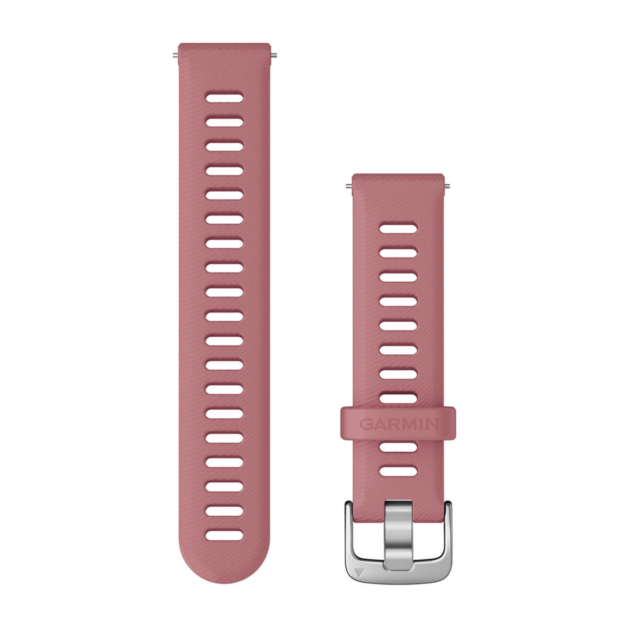 Quick Release Bands (18 Mm) - Light Pink With Silver Hardware