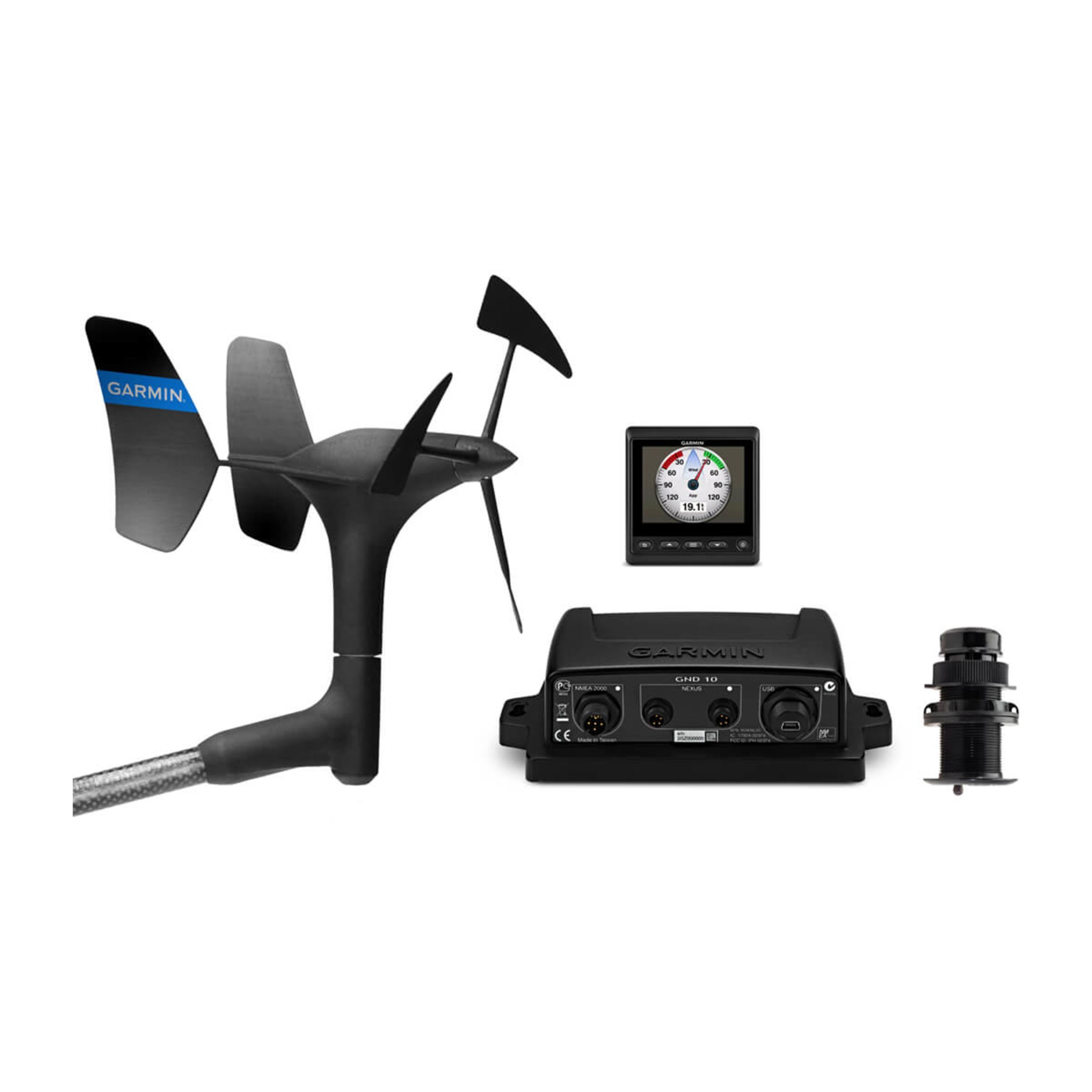 Gnx Wireless Sail Pack 52 - Gmi 20, Gwind Wired And Dst810 Transducers
